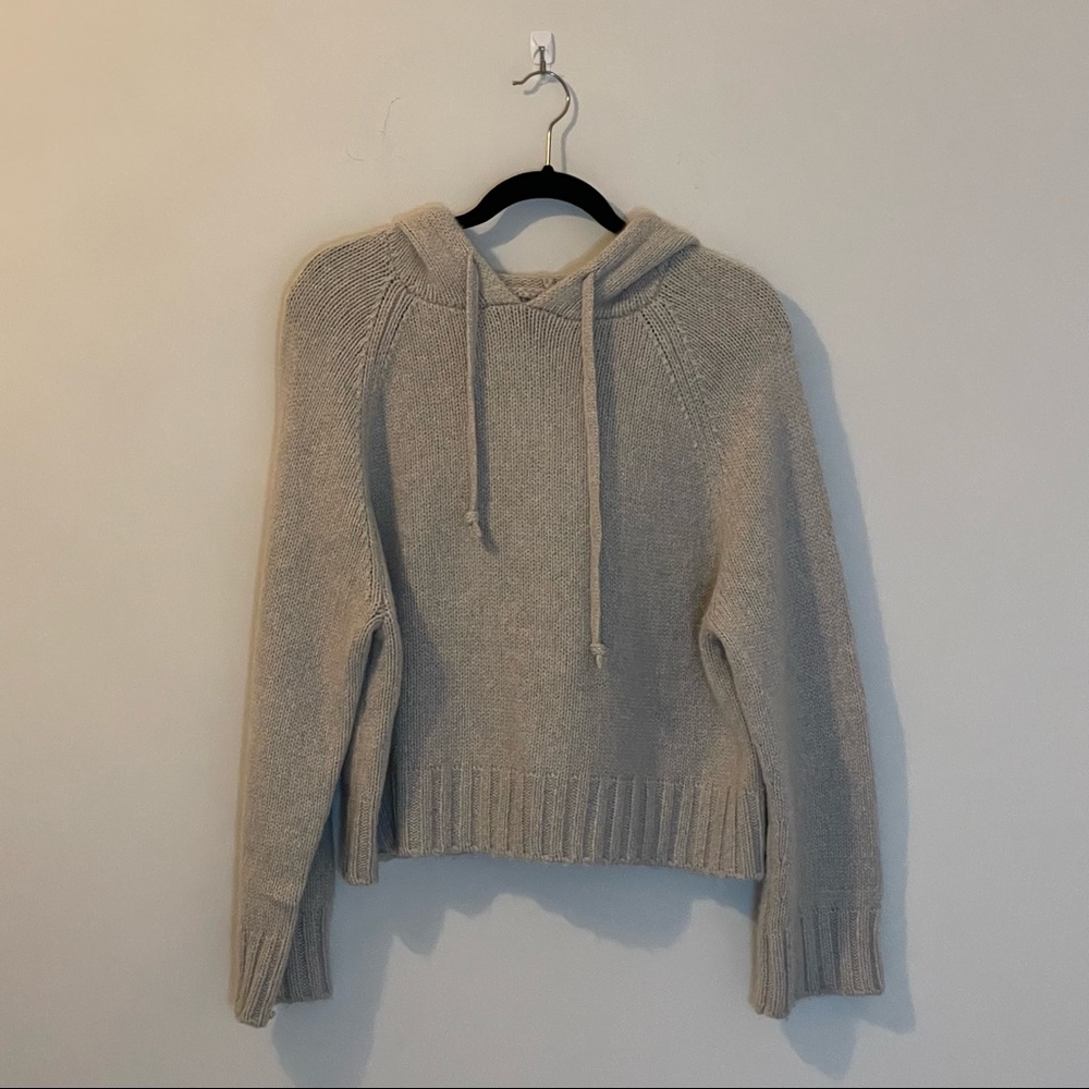 Margaret O’leary 100% cashmere hoodie